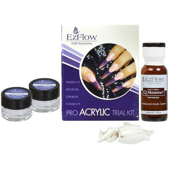 EzFlow Pro Acrylic Nails Trail Kit