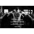 thumbnail image 1 of EzPosterPrints - Bodybuilding Men Girl Fitness Workout Quotes Motivational Inspirational Muscle Gym Posters - Wall Art Print for Home Office Gym - MOTIVATION-QUOTE-18 - 18X12 inches, 1 of 3