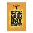thumbnail image 1 of EzPosterPrints - Gym Inspiration Motivation Quotes - Poster Printing - Inspirational Motivational Wall Art Print for Home Office Decor - Good Day - 32X48 inches, 1 of 6