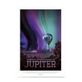 thumbnail image 1 of EzPosterPrints - Visions of the Future, NASA SPACE TOURISM POSTERS - Amazing Nasa Art Print for School, Kids room,Home Office Decor - JUPITER - 12X18 inches, 1 of 1