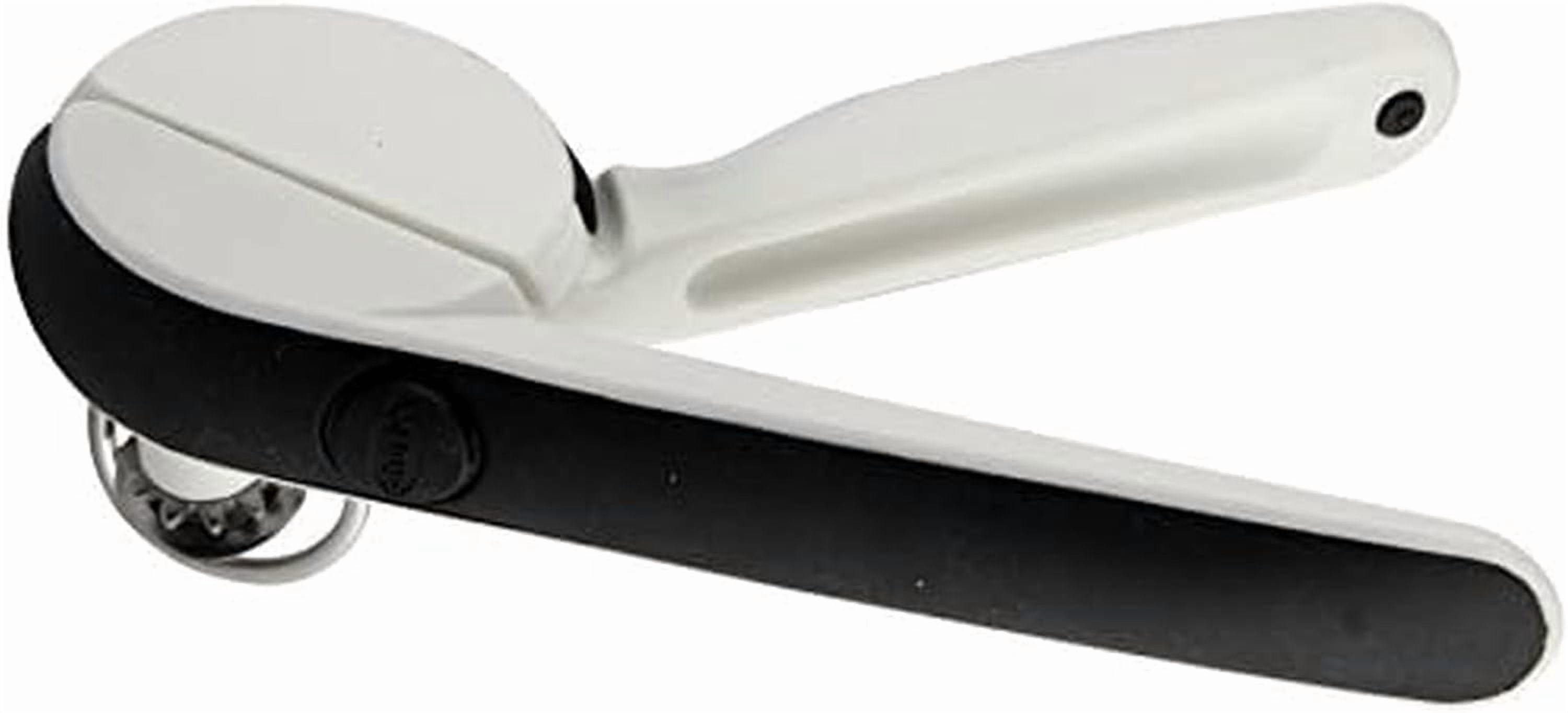 EzSqueeze One-Handed Can Opener (Black and Meringue)