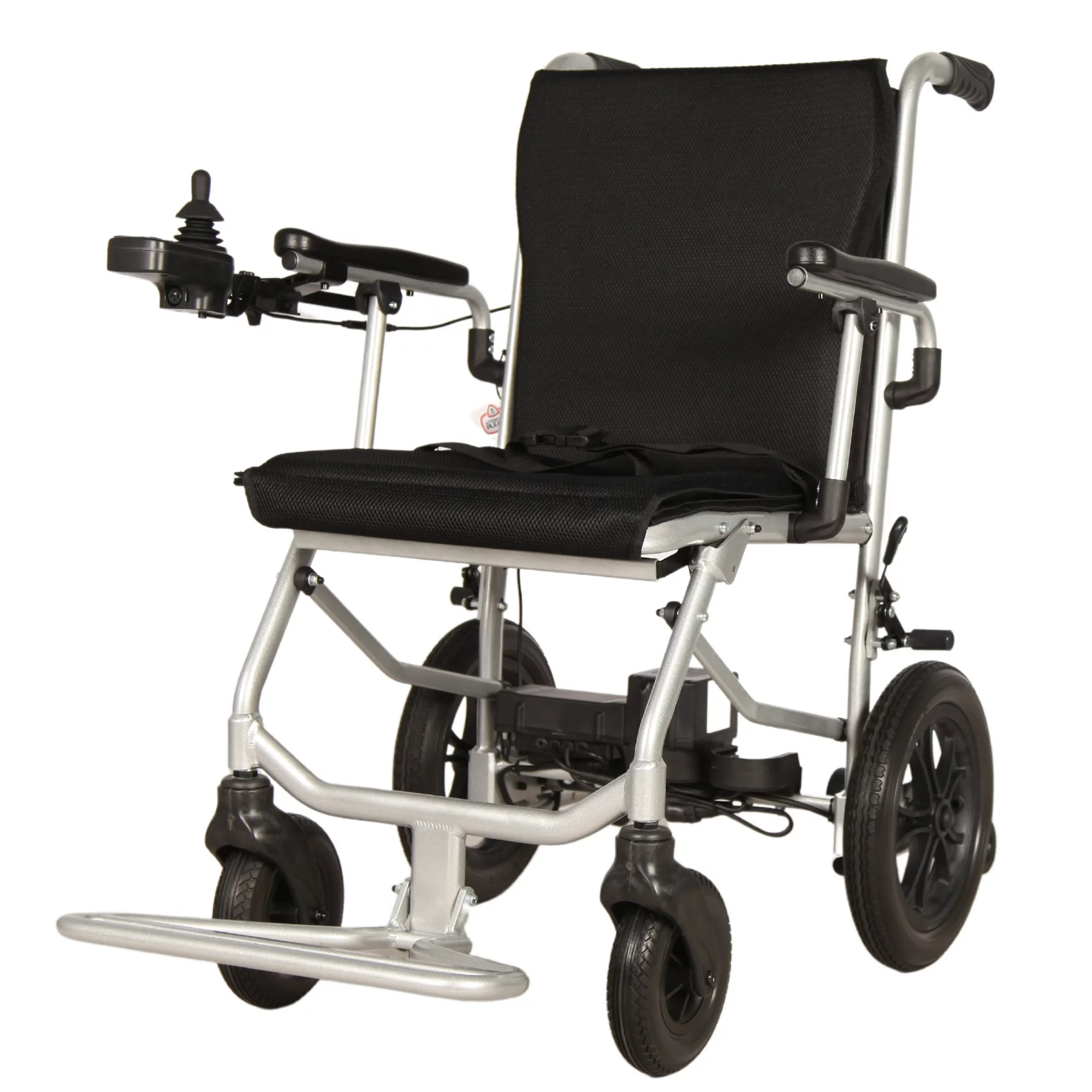 EzStapler LiteWanderer 31 lbs Ultra Lightweight Pediatric Electric Wheelchair - Portable Foldable Travel Friendly Wheelchair for Kids, Teens, Adult, Elderly & Disabled Ultra Light Easy to Use - Black