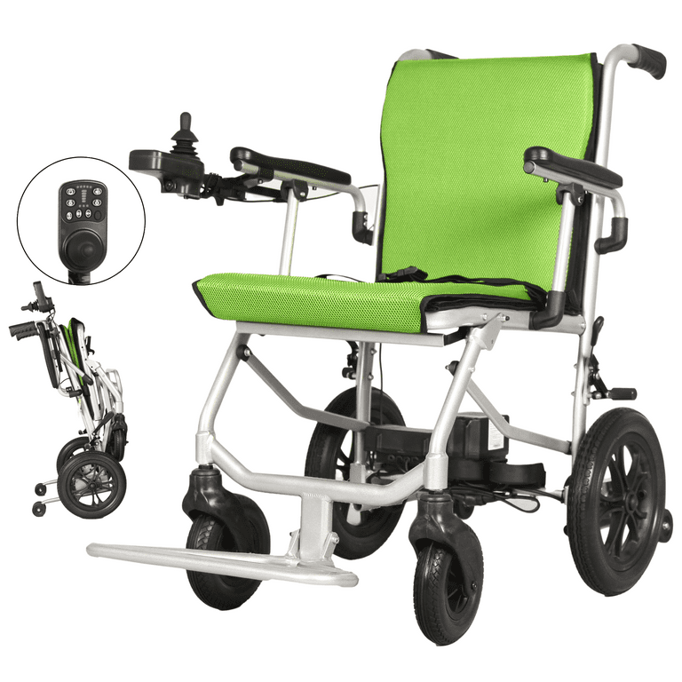Lite Wanderer Lightweight Travel Folding Power Wheelchair for