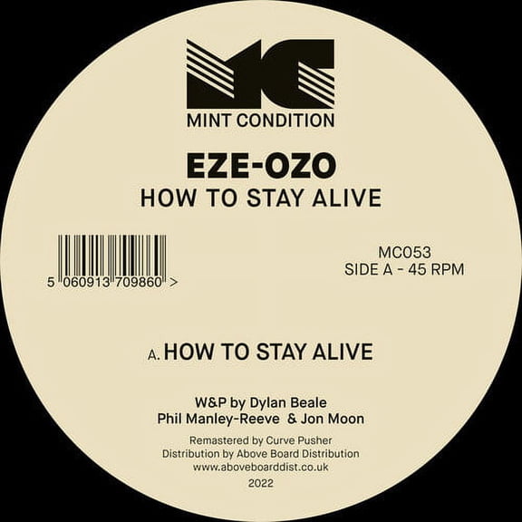 Eze-Ozo - How To Stay Alive - Music & Performance - Vinyl