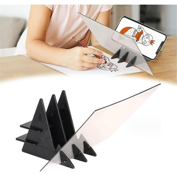 Ezee Sketch, 6.5/9/12 inch Projection Copy Drawing Board, Art Projector for Tracing, Tracing Projector for Drawing, Drawing Projector for Kids, Light Board for Tracing, Tracing Pad