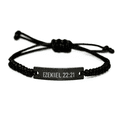 thumbnail image 1 of Ezekiel 22 21 Bracelet Ezekiel 22:21 Gift Bible Verse Scripture Stainless Steel Bracelet, 1 of 3