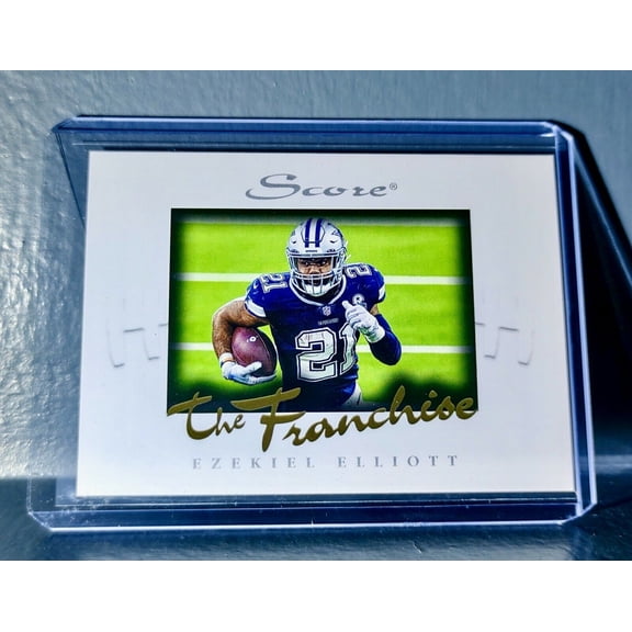 Ezekiel Elliott 2020 Panini NFL Instant Score The Franchise #14 Card 1/1251
