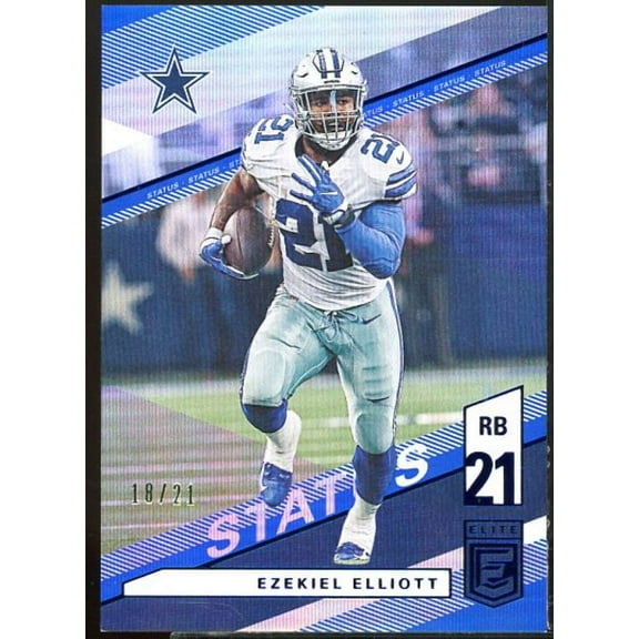 Ezekiel Elliott Card 2019 Elite '99 Elite Status #20