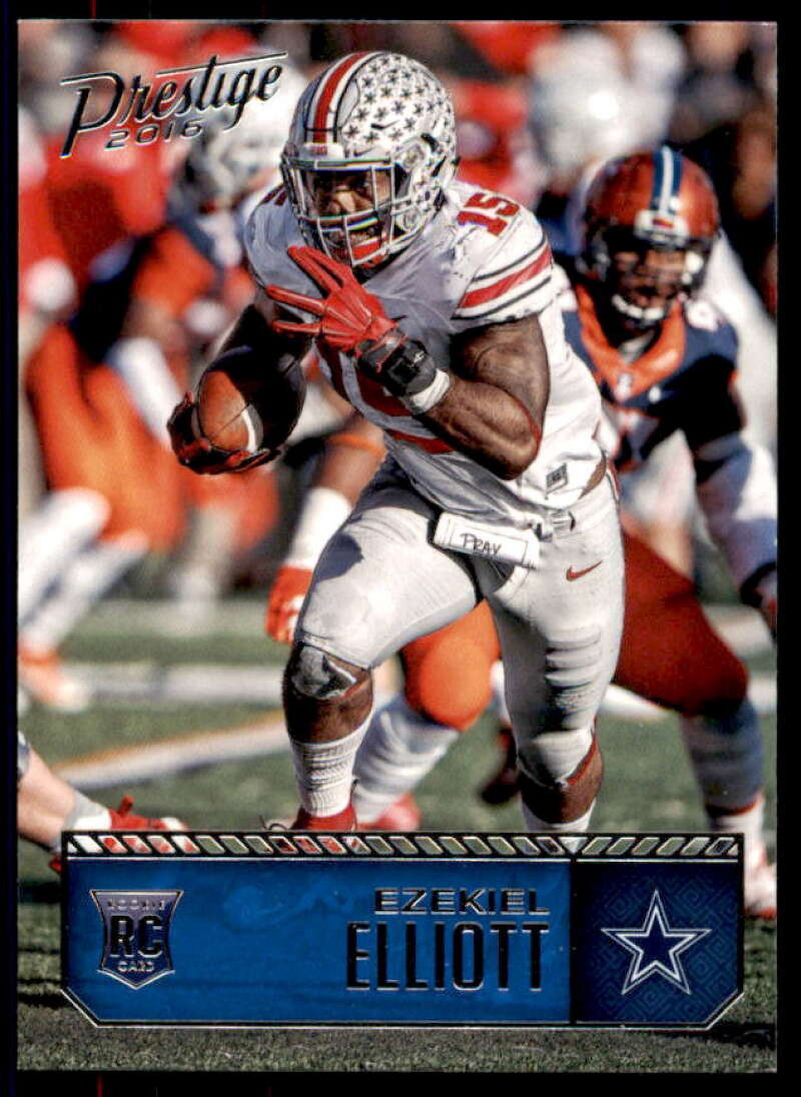 Ezekiel Elliott Rookie Card 2016 Prestige #217