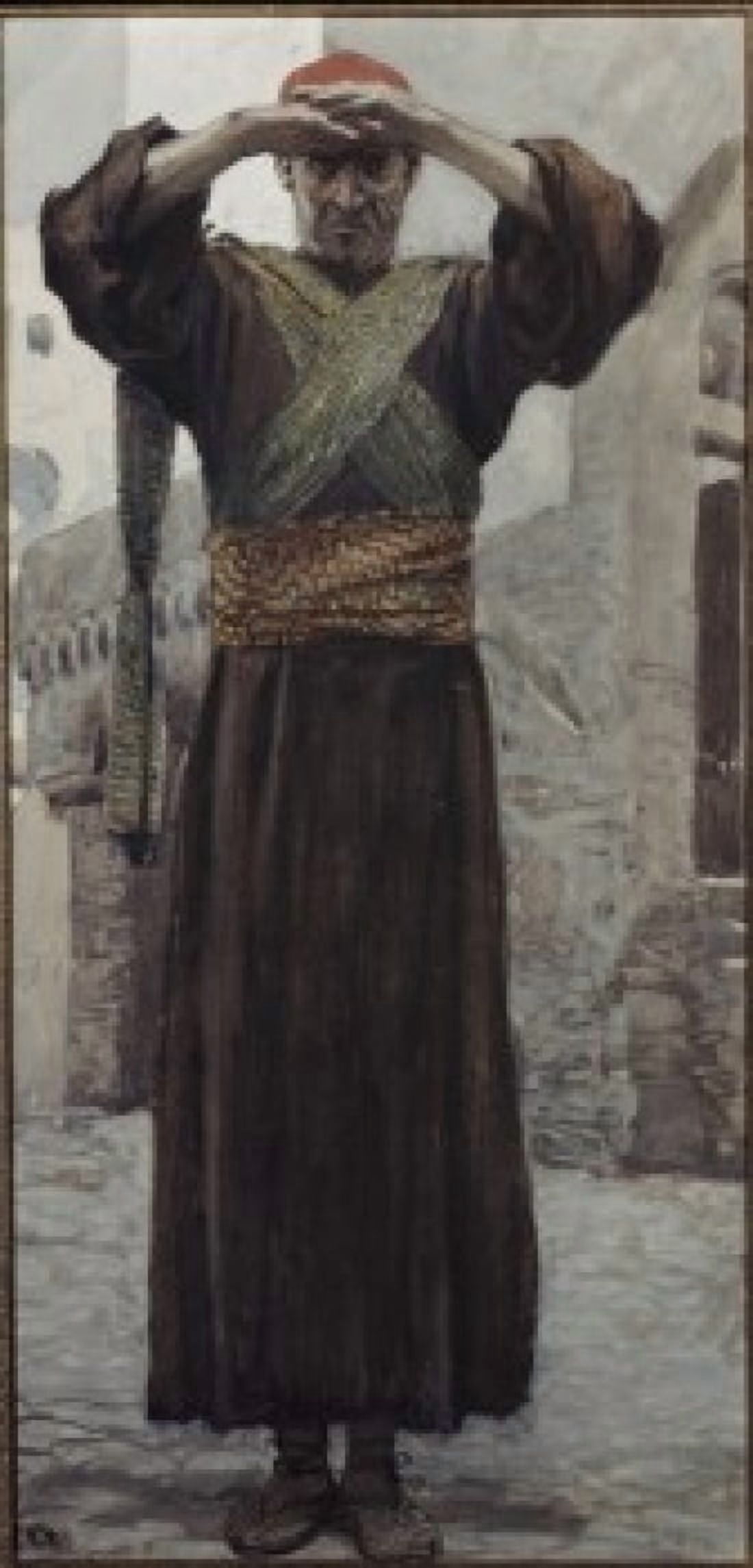Ezekiel James Tissot (1836-1902 French) Jewish Museum New York USA Canvas Art - James Tissot (18 x 24)