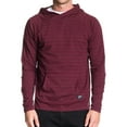thumbnail image 1 of Ezekiel Mens Striped Hoodie Sweatshirt, Red, XX-Large, 1 of 2