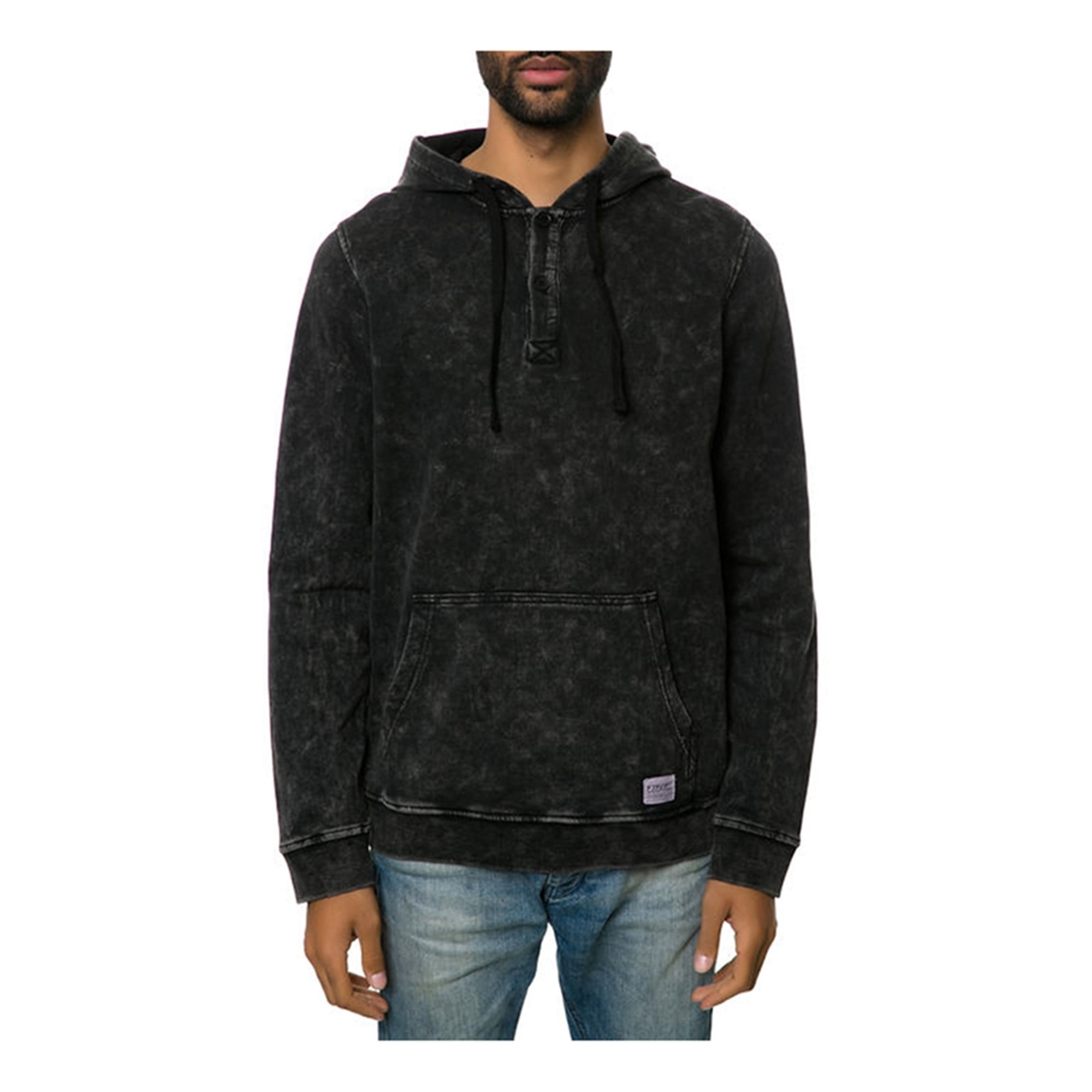 Ezekiel Mens The Bazooka Hoodie Sweatshirt Black Large Walmart