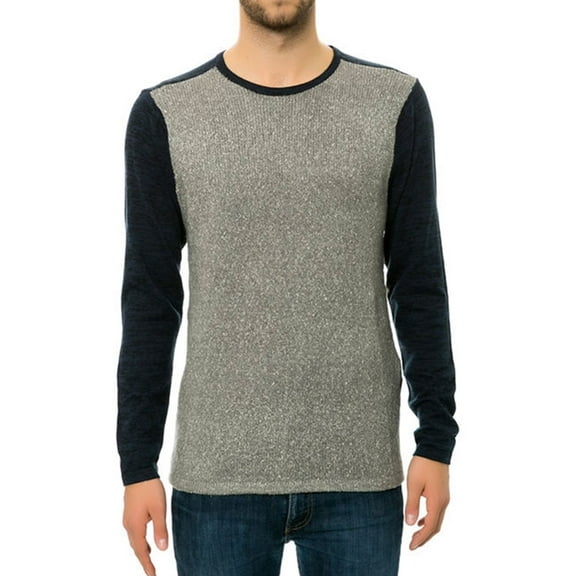 Ezekiel Mens The Mulligan Pullover Sweater, Grey, Medium