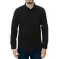 thumbnail image 1 of Ezekiel Mens The Pinball LS Button Up Shirt, Black, Small, 1 of 2