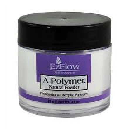 Ezflow Professional Nail Acrylic Powder - Natural 0.75oz