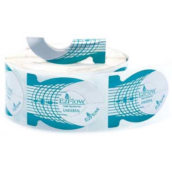 Ezflow Universal Green Nail forms Acrylic UV Gel 500ct