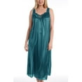 thumbnail image 1 of Ezi Nightgowns for Women - Soft & Breathable Satin Night Gowns for Adult Women - Medium to Plus Size Womens Sleep Shirts - Long Mid-Length Nightgown, 1 of 9