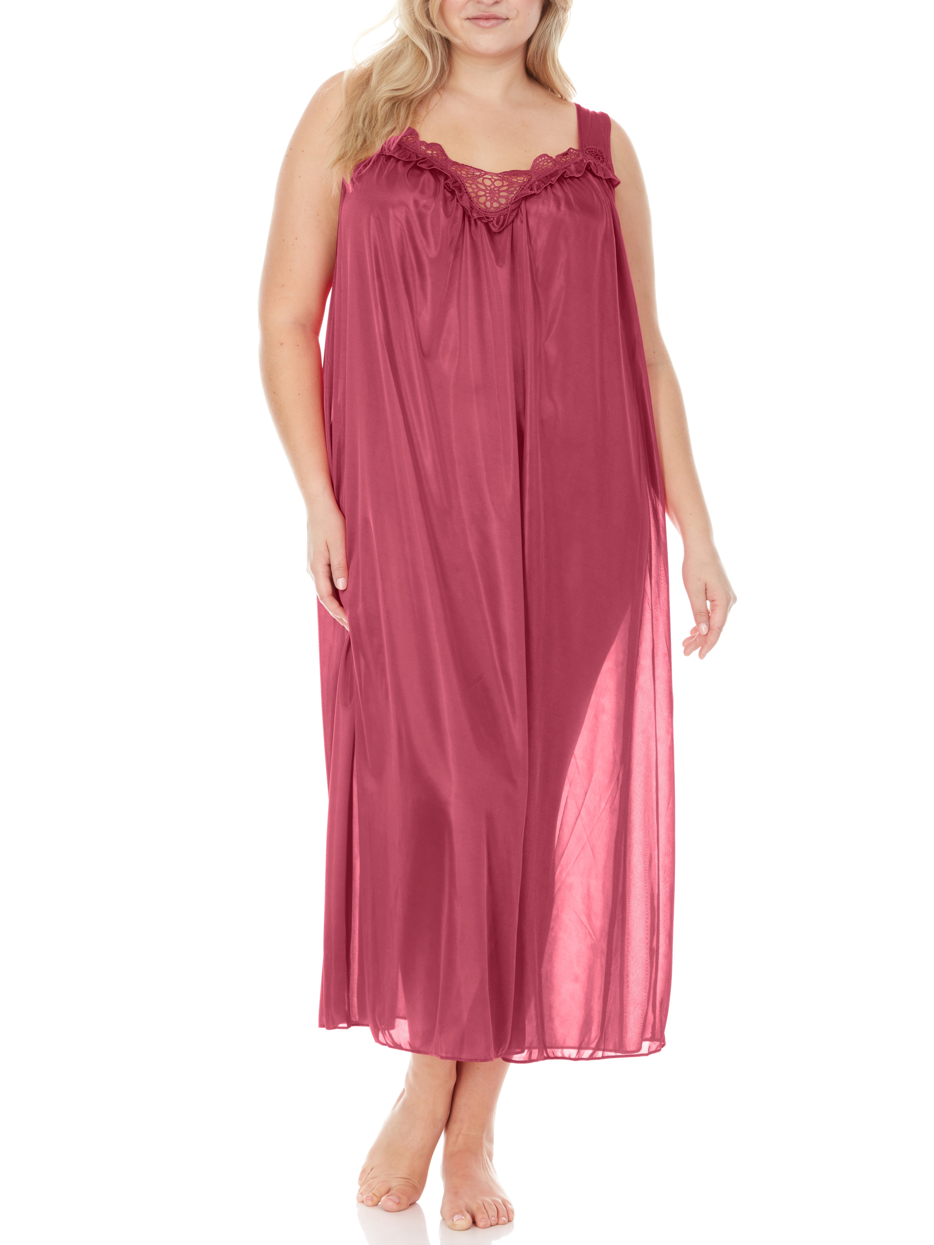 Sleepwear & Dresses - Eileen West, Nightgowns, Sale, Plus Sizes Too, Womens  | Cotton night dress, Night dress for women, Night gown dress