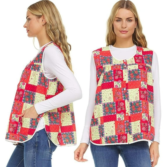 Ezi Women's Cotton-Polyester Cobbler Apron with Pockets