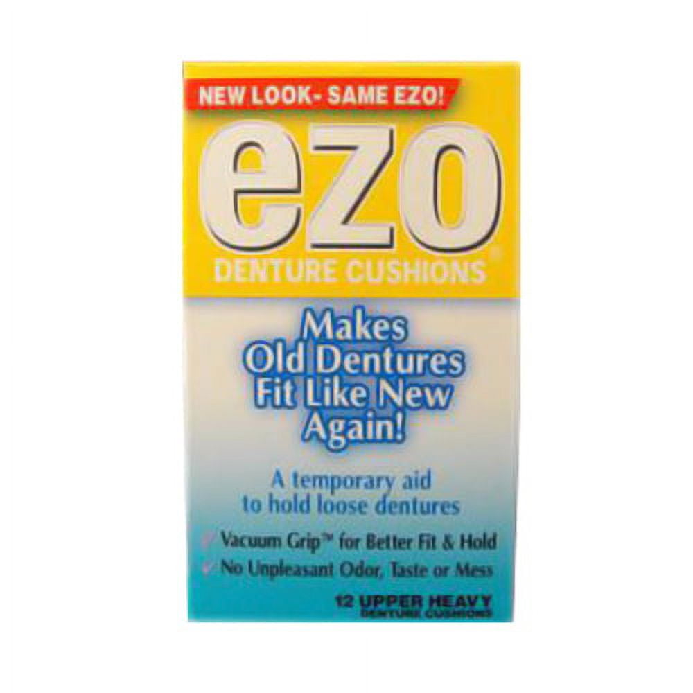Ezo Denture Cushions, Upper Heavy 12 Ea