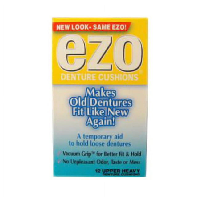 Ezo Denture Cushions, Upper Heavy 12 Ea