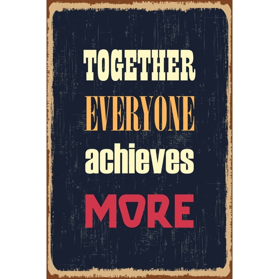 Ezposterprints Motivational Inspirational Posters for Home Office School Classroom Kidsroom - Motivational Quotes Poster Printing - Wall Art Print - 'MORE' - 12X18 inches
