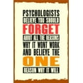 thumbnail image 1 of Ezposterprints Motivational Inspirational Posters for Home Office School Classroom Kidsroom - Motivational Quotes Poster Printing - Wall Art Print - 'PSYCHOLOGISTS' - 16X24 inches, 1 of 3