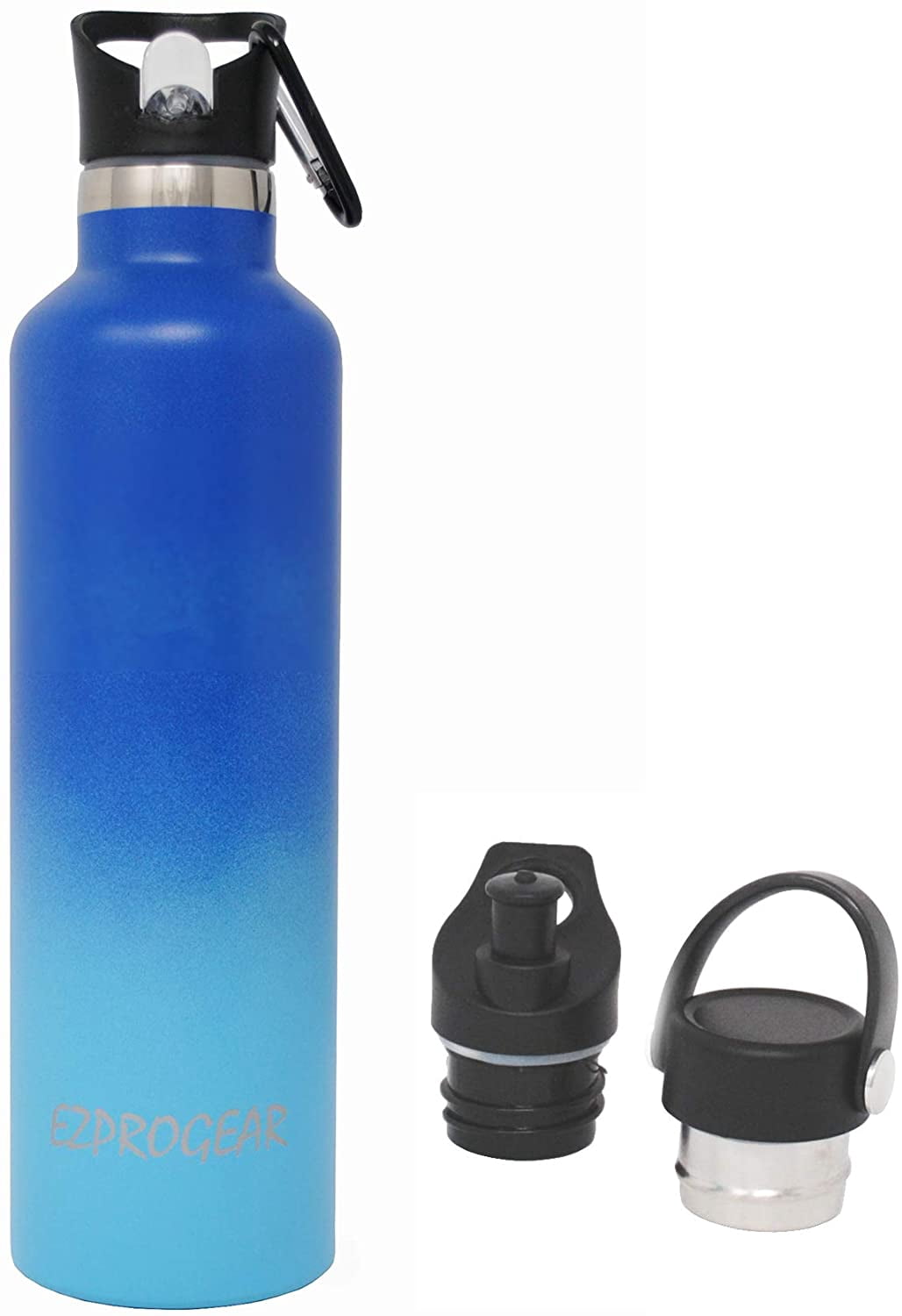 Ezprogear 25 oz Stainless Steel Water Bottle Double Wall Vacuum ...