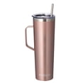 thumbnail image 1 of Ezprogear 34 oz Stainless Steel Coffee Mug with Handle Double Wall Insulated Cup for Travel (Rose Gold), 1 of 6