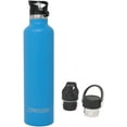 thumbnail image 1 of Ezprogear 34 oz Stainless Steel Water Bottle Double Wall Vacuum Insulated with Straw (Sapphire), 1 of 1