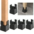 thumbnail image 1 of Ezprotekt 4Pack Adjustable Furniture Risers Screw Clamp,Bed Risers, Elevation in Heights 2"Heavy Duty Risers, Fit 0.87" to 1.5", 1 of 11