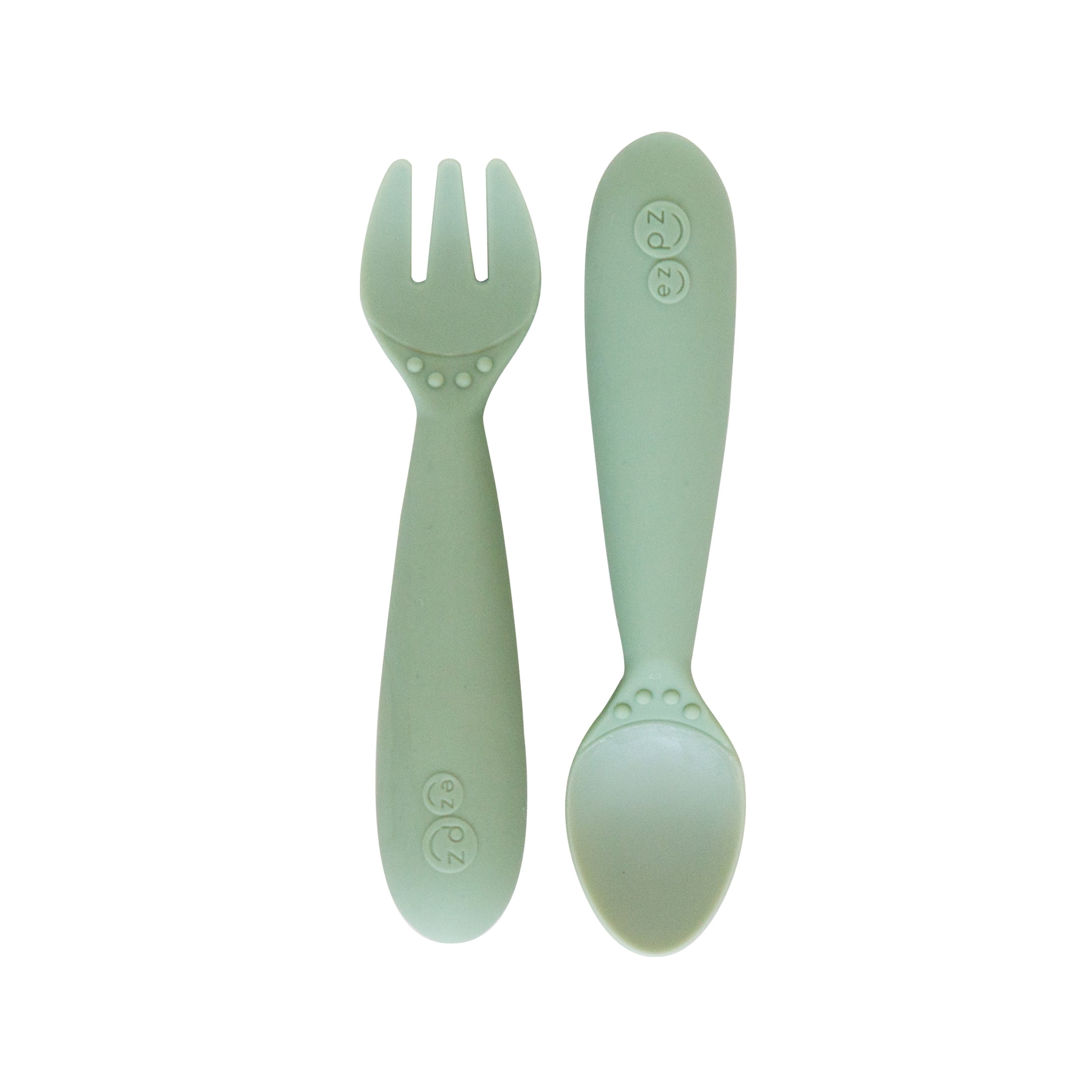Zulay Kitchen Kids Cutlery Set Designed For Self Feeding - Spoon & Fork