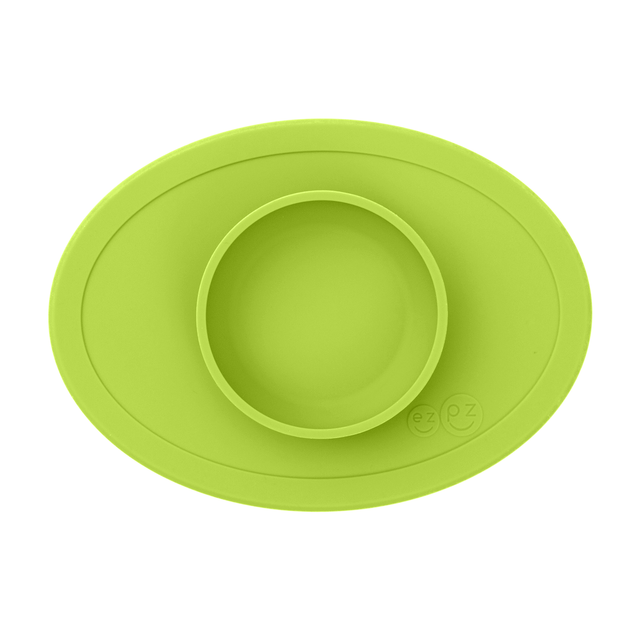 Ezpz Tiny Bowl (Lime) 100 Silicone Suction Bowl with Builtin