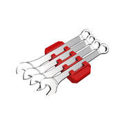 Ezred EZR-FWR4-R 4 Pcs Magnetic Flexible Wrench Holder-red