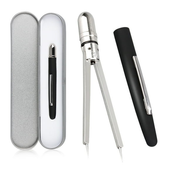 Eztrain EKG Caliper Pen, ECG Calipers for Nurses, Black EKG Caliper Cardiology, Electrocardiogram Measuring Tool