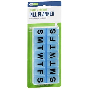 Ezy Dose 14-Day Contour Pill Reminder, Medium