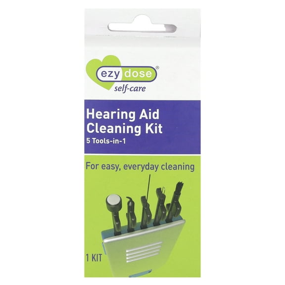 Ezy Dose Self-Care, Hearing Aid Cleaning Kit, 1 Kit