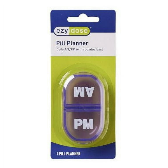 Ezy Dose Daily AM/PM Pill Planner Reminder, 1 CT