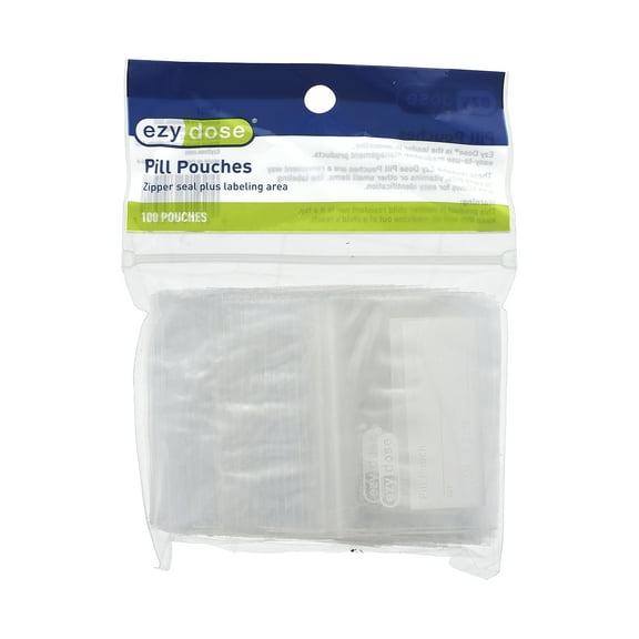Ezy Dose Disposable Pill Pouches, 100 Count