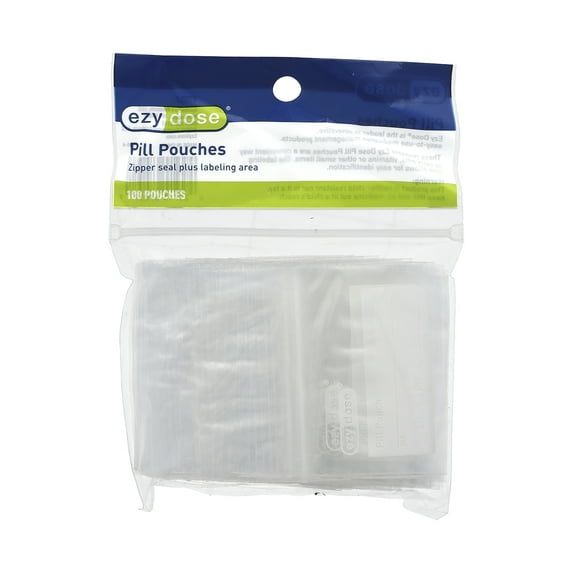 Ezy Dose Disposable Pill Pouches, 100 Count