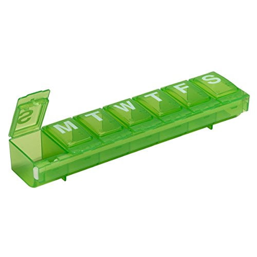 Ezy Dose Locking Weekly 7-day Pill Planner Large