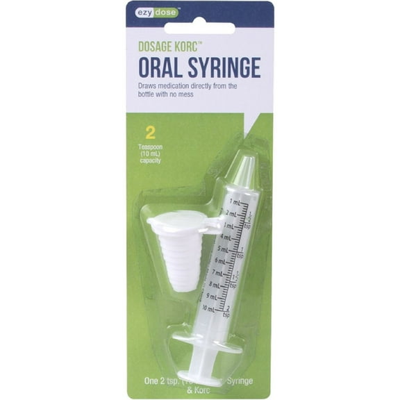 Ezy Dose Oral Syringe with Dosage Korc 10 ml, 1 ea