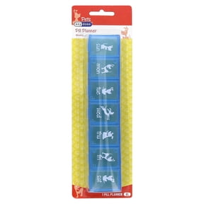 Ezy Dose Pets, Weekly Pill Planner, Dogs, XL, 1 Count