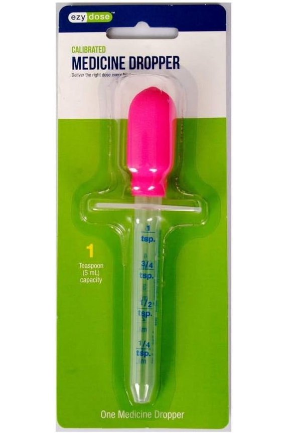 Ezy Dose Self-Care Oral Liquid Medicine Dropper 1 TSP Capacity Calibrated, 1 ct