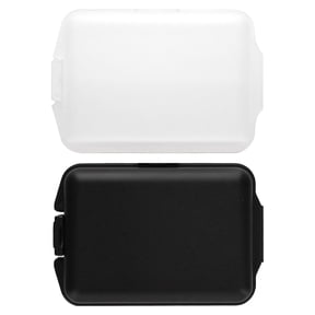 Ezy Dose Solid Medication Dispensing, Black & White, 2 Count