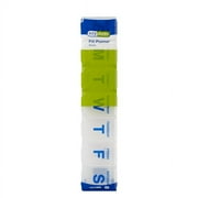 Ezy Dose Weekly (7-Day) Classic Pill Organizer, Daily Use, Large Compartments (3XL)