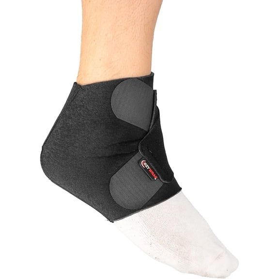 Ezy Wrap 7750 Universal Ankle Compression Wrap Hot and Cold Therapy Ankle System Enhance Your Mobility in a Safe Wrap with this Ankle Support Unique Compression Ankle Brace