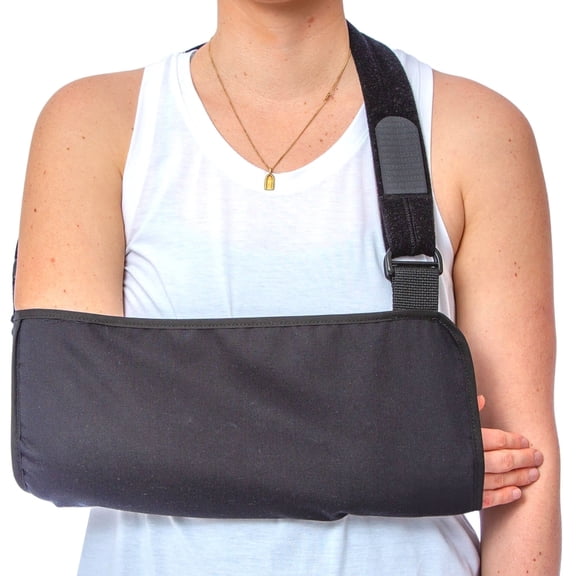 Ezy Wrap Accommodator Arm Sling X-Small, Comfortable Self-adjusting Shoulder Orthosis, Shoulder and Arm Immobilization Solution