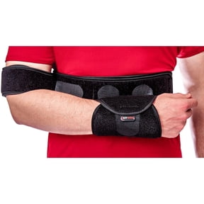 Ezy Wrap Torso Shoulder Immobilizer Comfortable, Strap-Free Shoulder Sling with Bicep & Wrist Support Adjustable Shoulder Brace for Injury Recovery