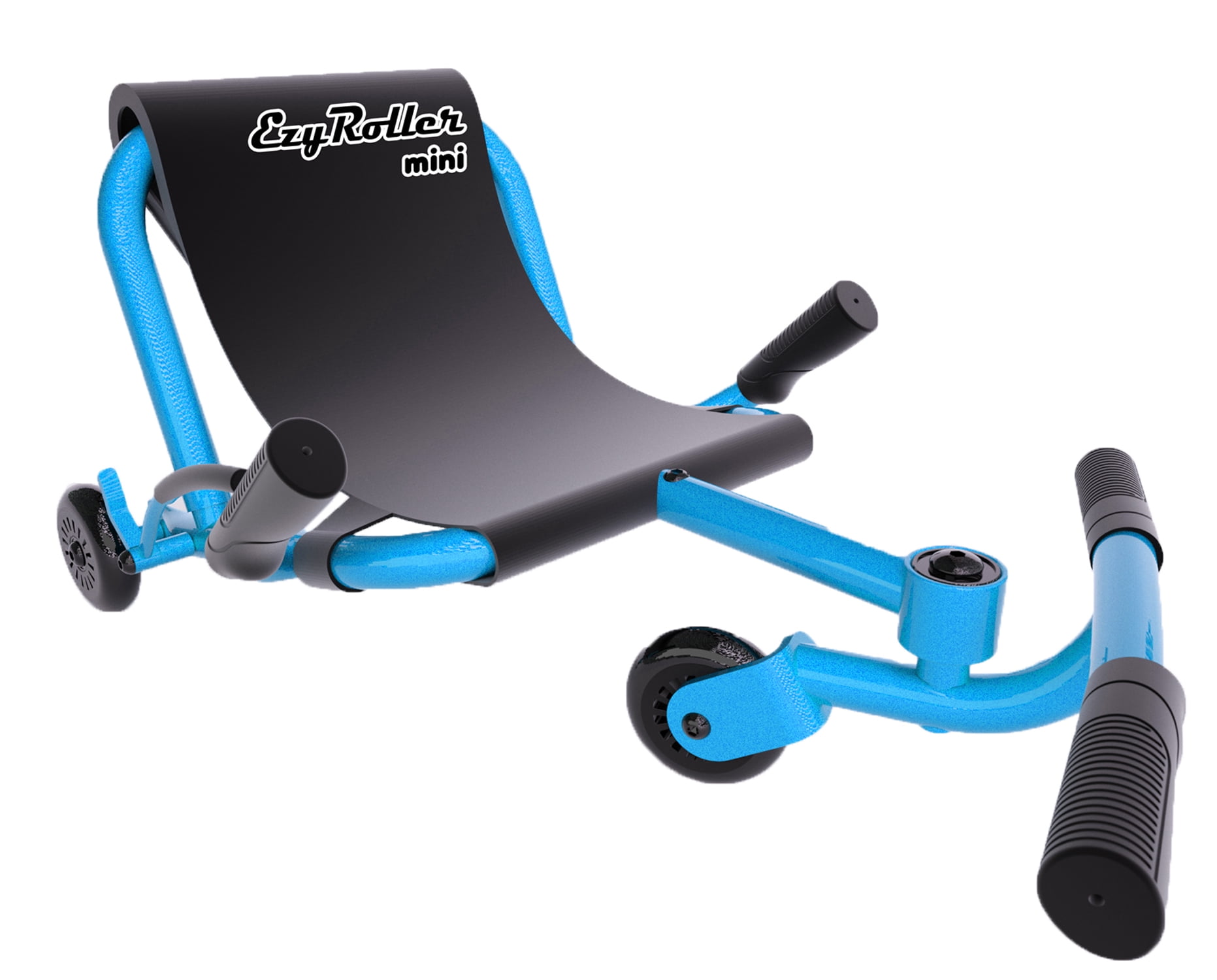 EzyRoller Blue Mini Riding Machine Foot to Floor Ride On Lightweight Hands Free Walmart